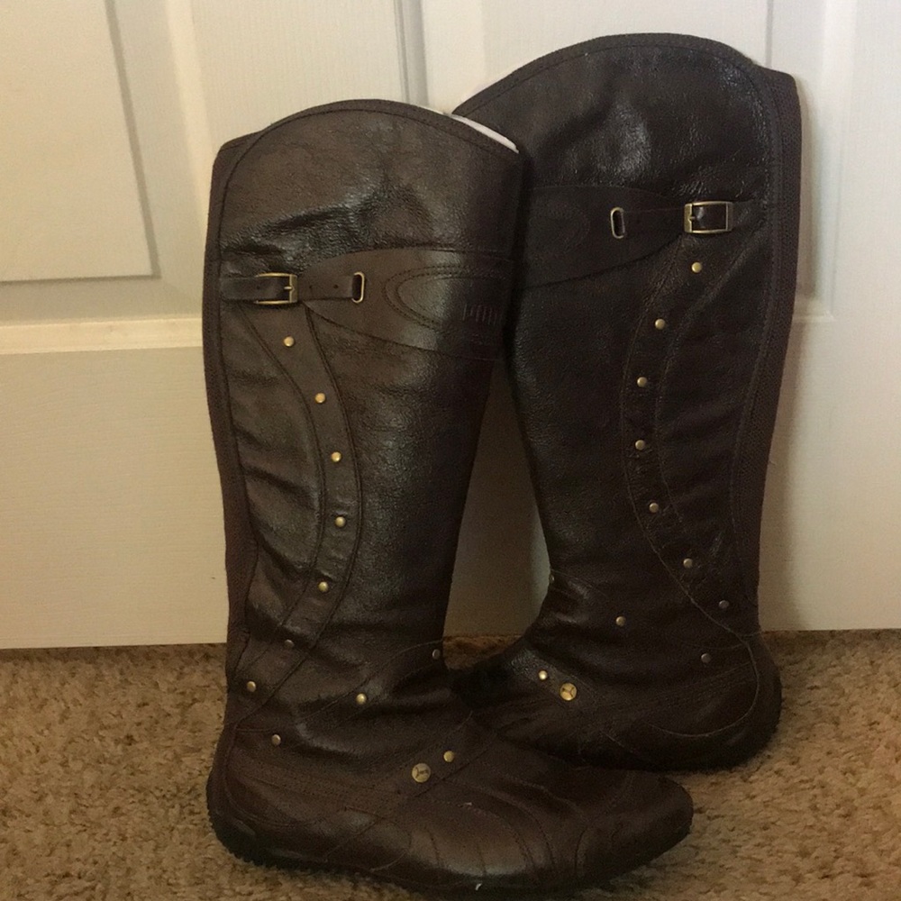 Knee high boots